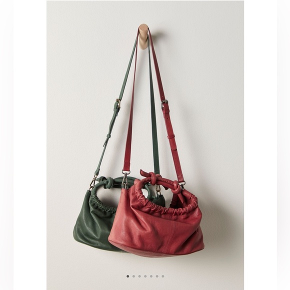 NWT Free People Head Over Heels Crossbody Bag Wine Red $138 retail New in Pkg - Picture 7 of 9